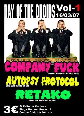 16 March 2007 – Company Fuck – Barcelona, Spain