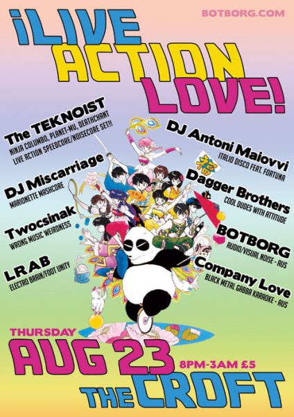 23 August 2007 – Live Action Love! – Bristol, UK