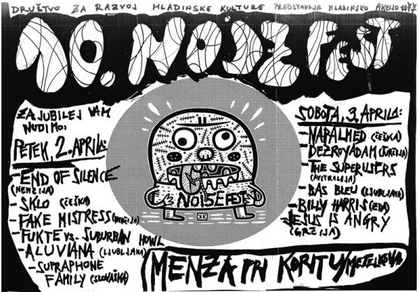 3 April 2010 – The Superusers – Ljubljana, Slovenia – Noise Festival