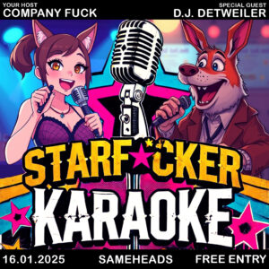 STARF★CKER KARAOKE with Company Fuck and D.J. Detweiler – Berlin, Germany – 2025